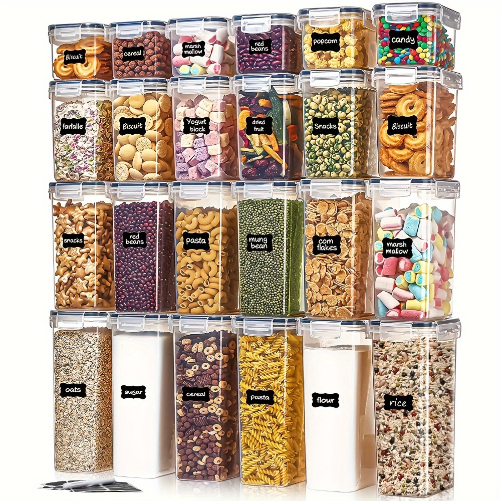 24Pcs Food Storage Containers  - Kitchen Uncle recension och pris