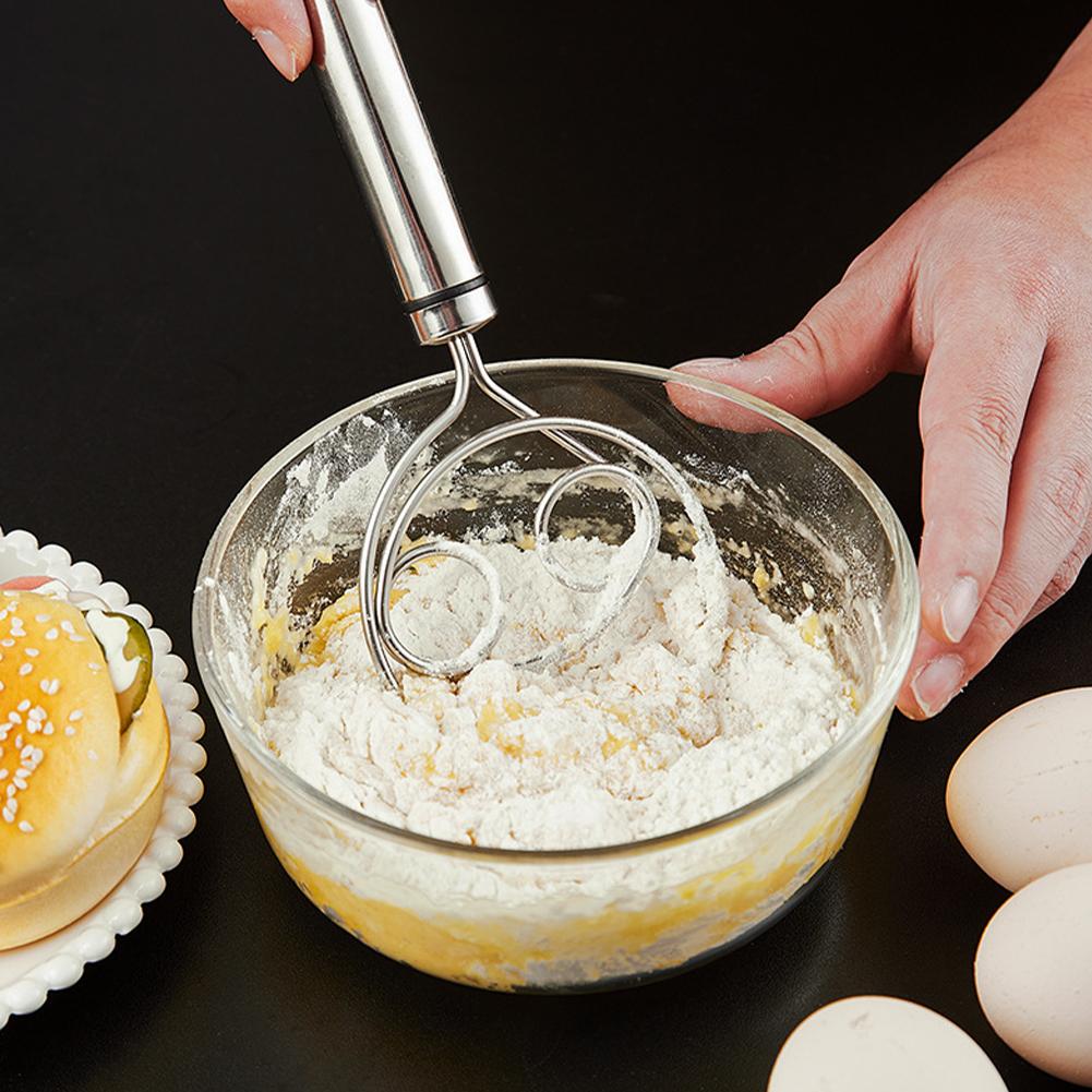 Dough Whisk Bread Mixer Stainl - Kitchen Baking Blender recension och pris