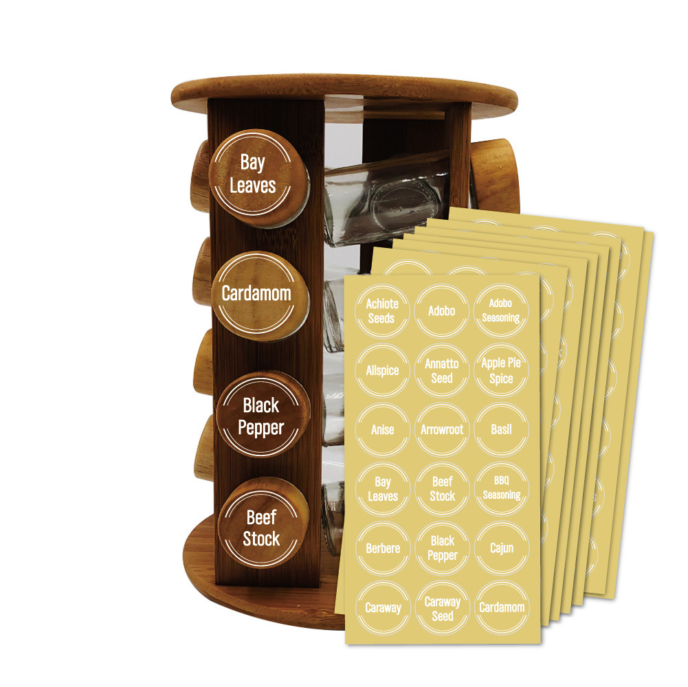 144pcs Spice Jar Labels Sticke - Kitchen.Baking Labels recension och pris
