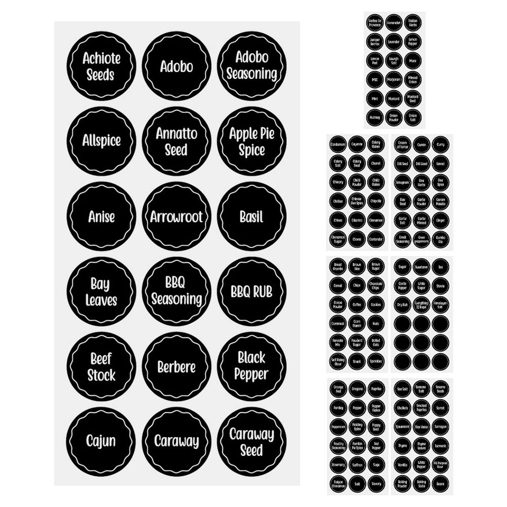 144pcs Waterproof Rectangular  - Kitchen.Baking Labels recension och pris