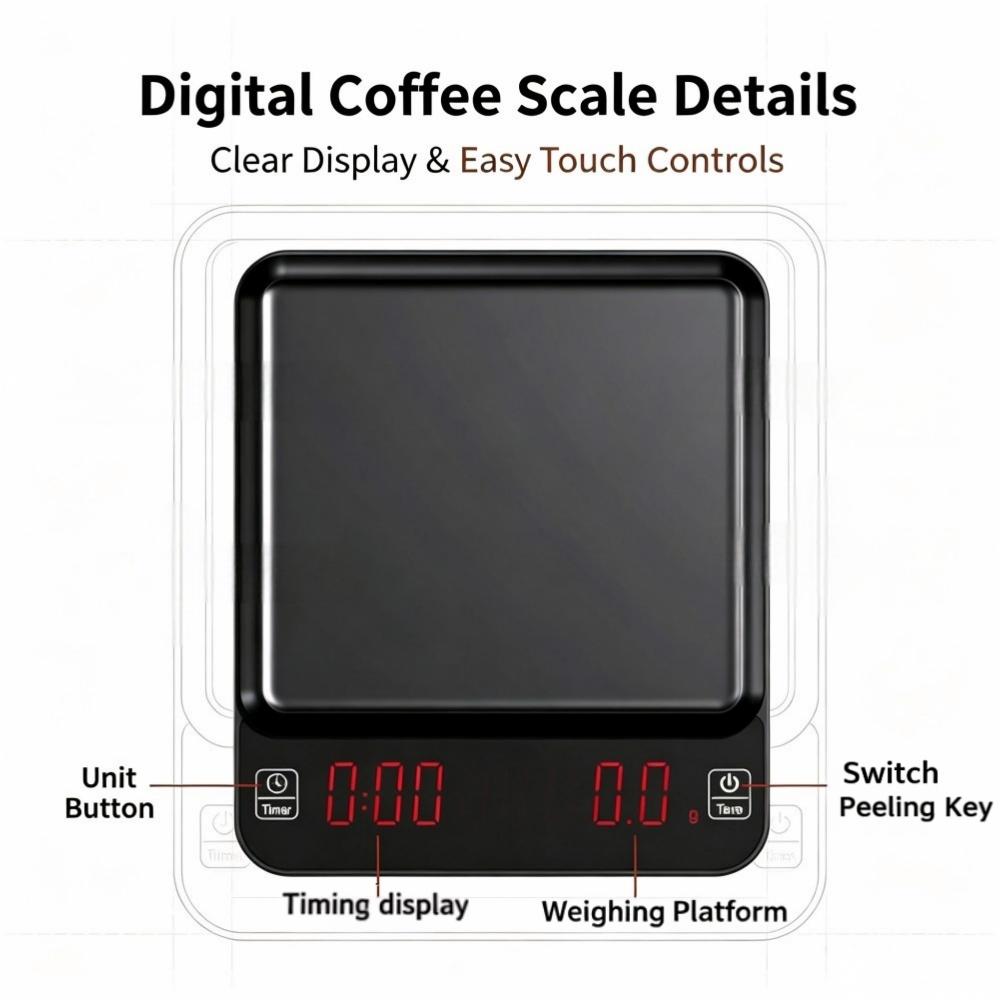 3kg/0.1g High Precision Digita - Kitchen Baking Area recension och pris