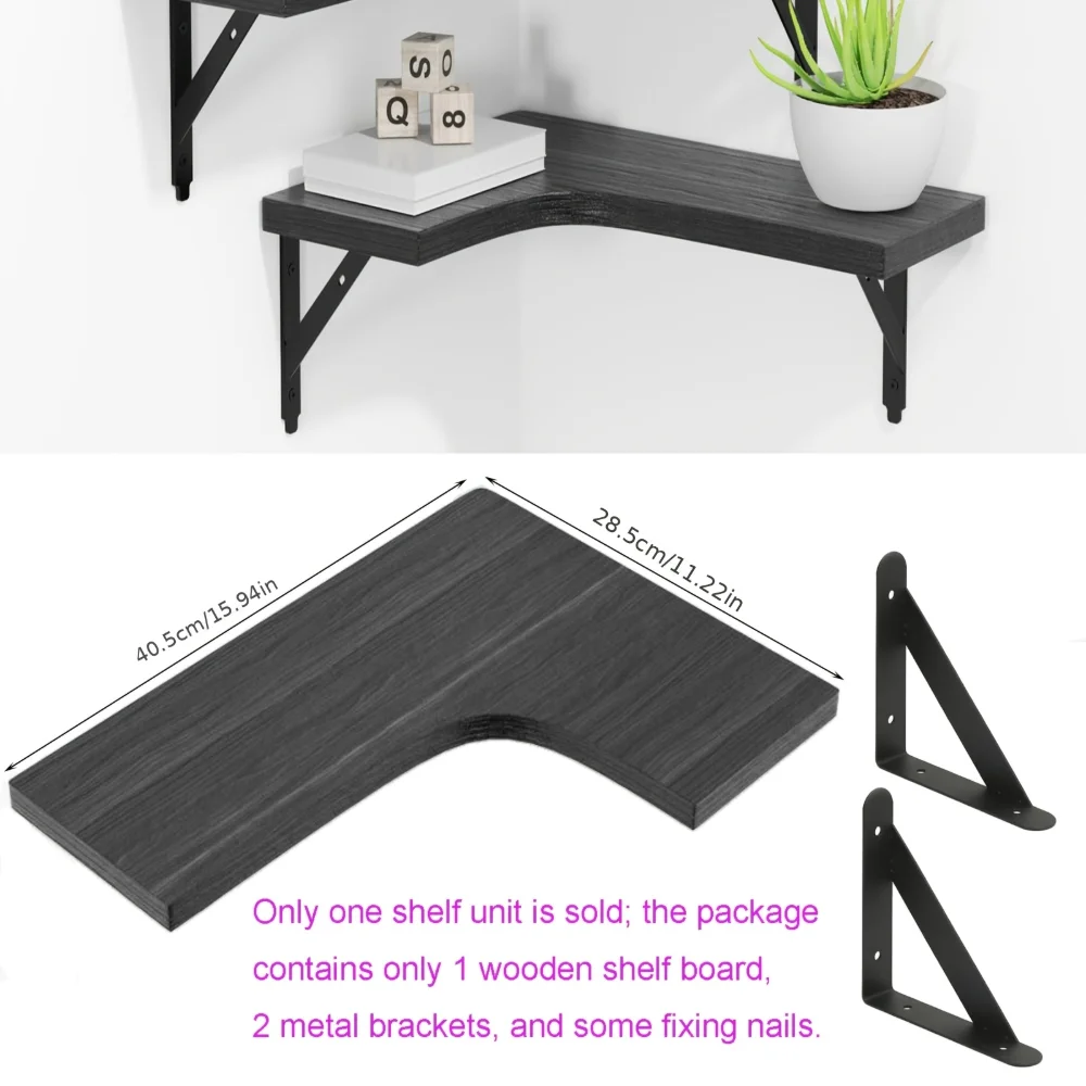 Natural Wood Grain Floating Sh - Kitchen Uncle recension och pris