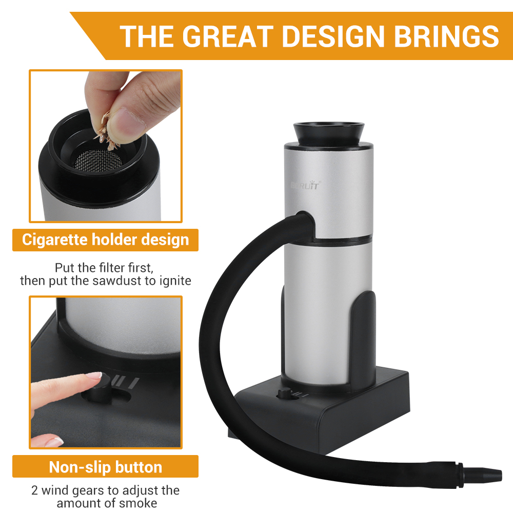 BORUiT Smoke Infuser Molecular - Kitchen Baking Equipment recension och pris