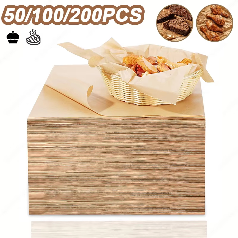 50/100/200PCS Baking Paper Par - Kitchen Baking Utensil recension och pris