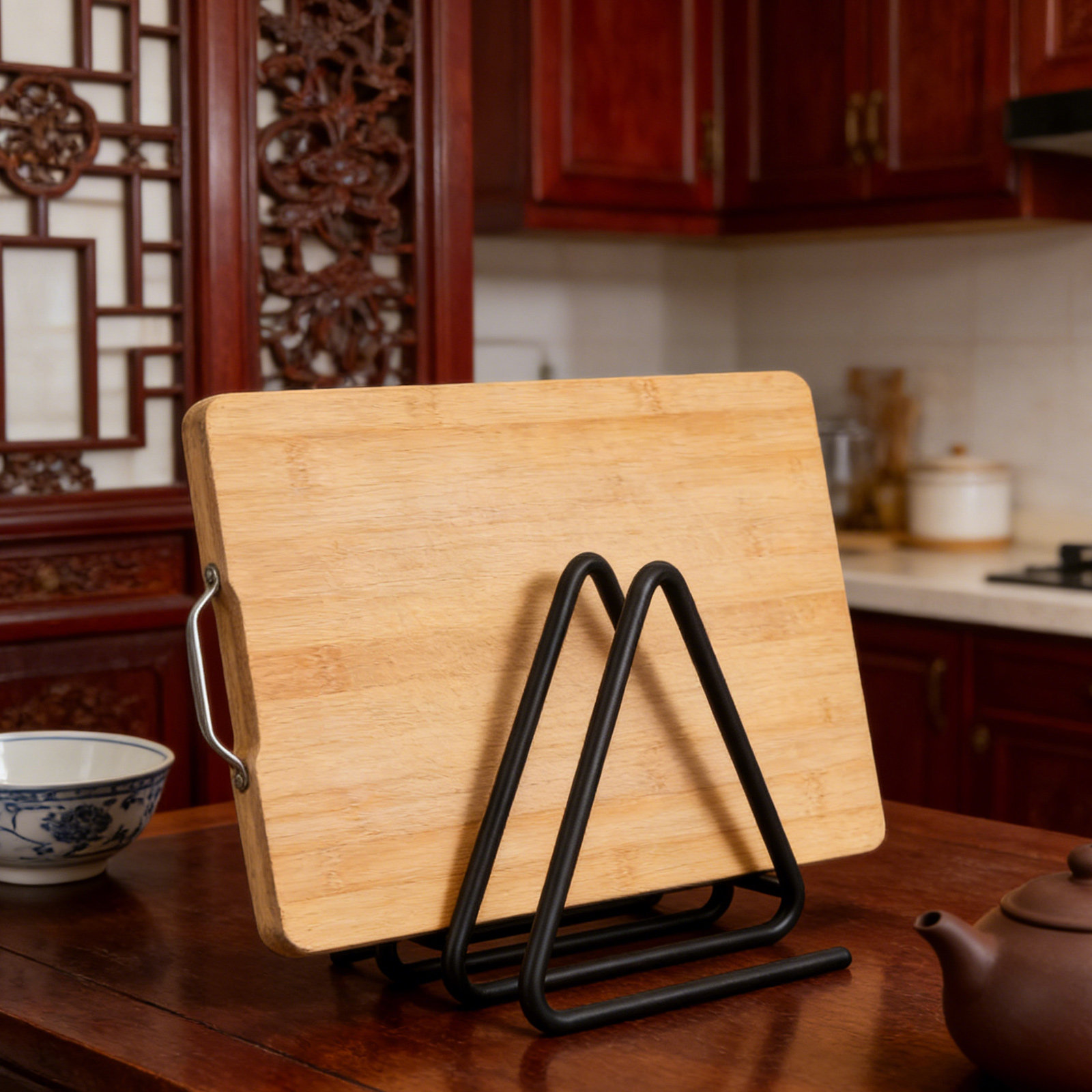 Triangle Cutting Board Holder  - Kitchen Baking Area recension och pris