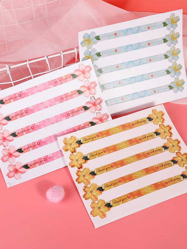 Creative 3D Cherry Blossom Sea - Kitchen.Baking Labels recension och pris