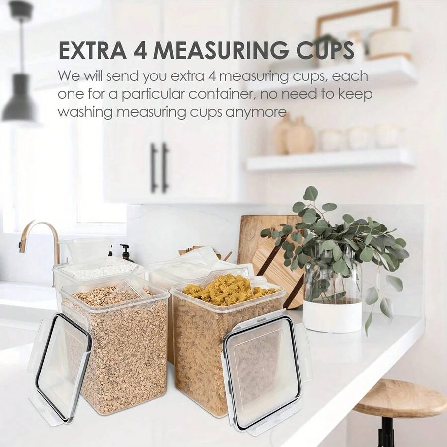 Large Airtight Food Storage Co - Kitchen.Baking Labels recension och pris