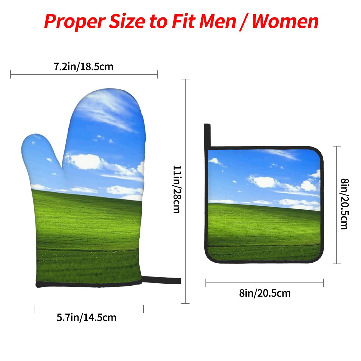 Windows XP Background Oven Mit - Kitchen Baking Background recension och pris