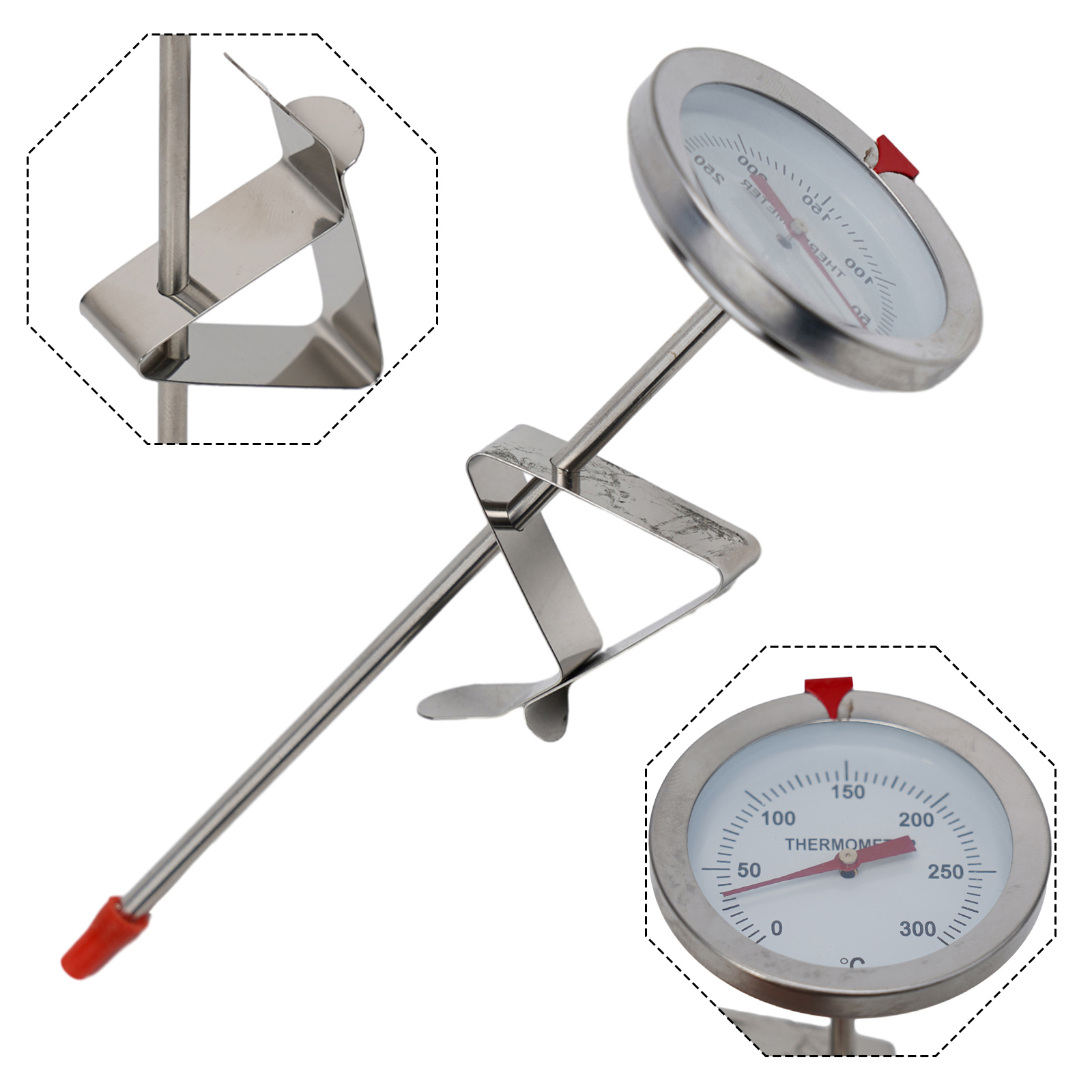 Stainless Steel Probe Thermome - Kitchen Baking Utensil recension och pris