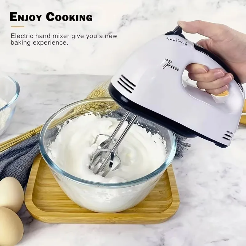 220V Handheld Electric Egg Bea - Kitchen Baking Blender recension och pris