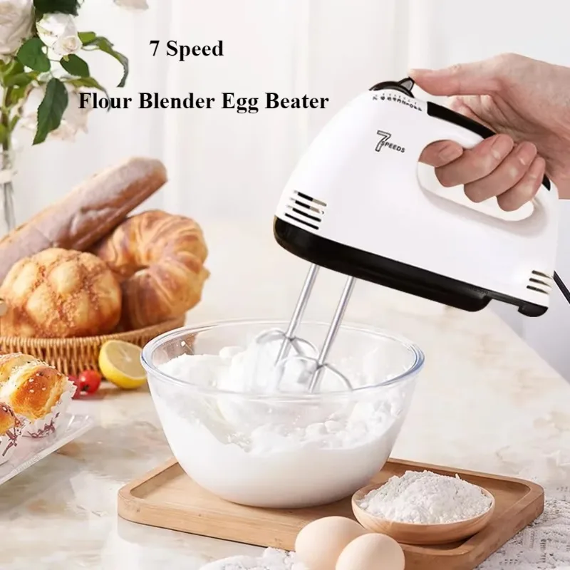 220V Handheld Electric Egg Bea - Kitchen Baking Blender recension och pris