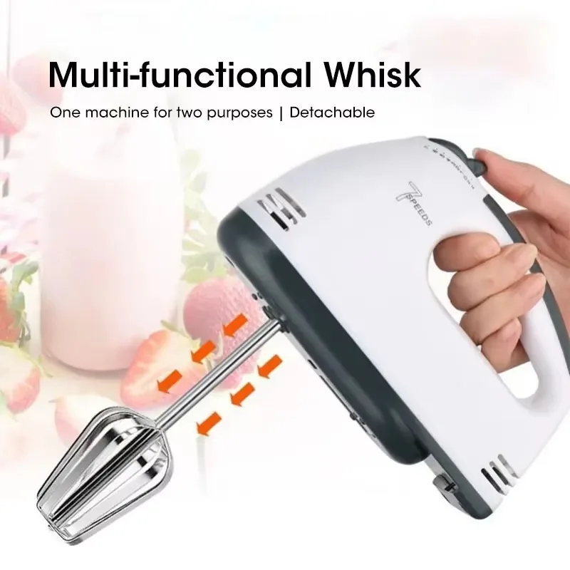 220V Handheld Electric Egg Bea - Kitchen Baking Blender recension och pris
