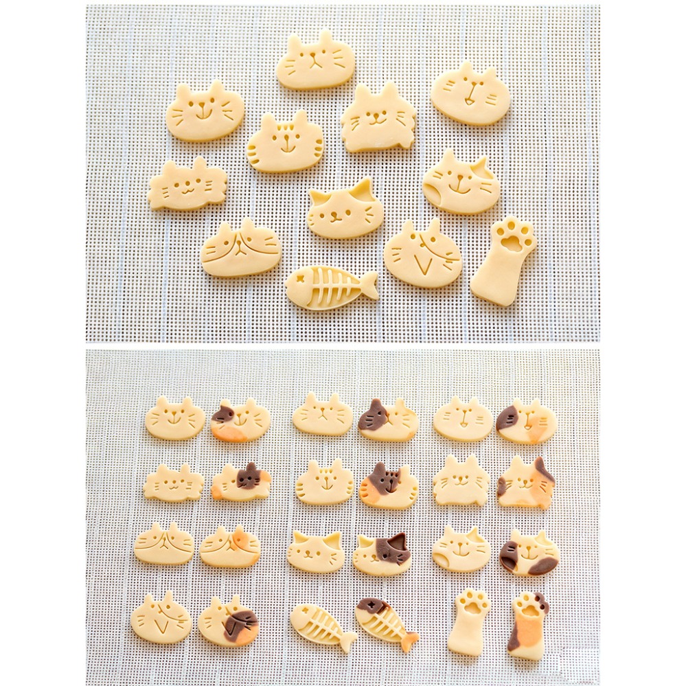 Cute Kitten DIY Stamp Cookie C - Kitchen Baking Utensil recension och pris
