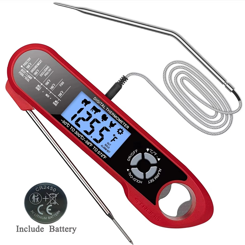 Meat Thermometer Dual-Probe Di - Kitchen Baking Utensil recension och pris