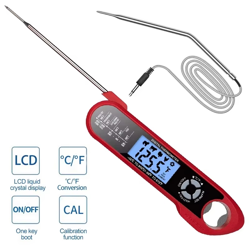 Meat Thermometer Dual-Probe Di - Kitchen Baking Utensil recension och pris