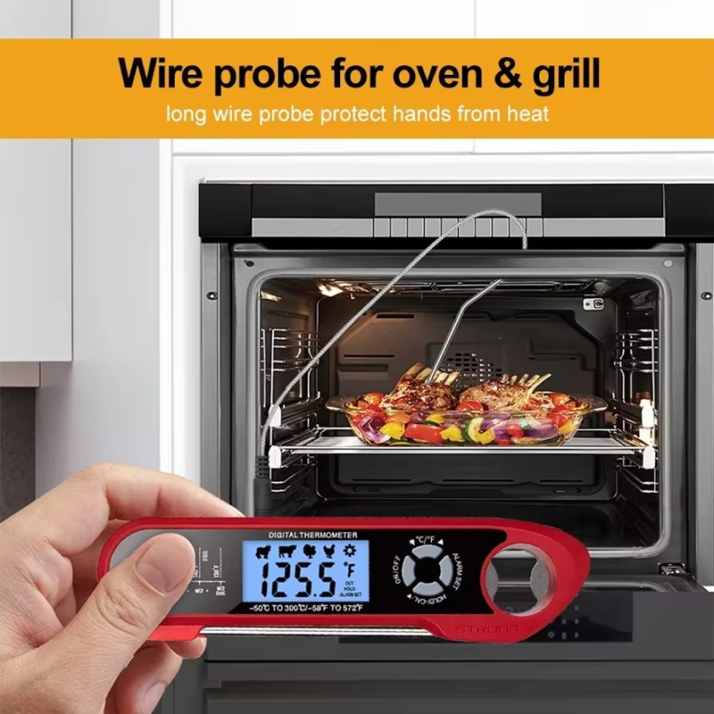 Meat Thermometer Dual-Probe Di - Kitchen Baking Utensil recension och pris
