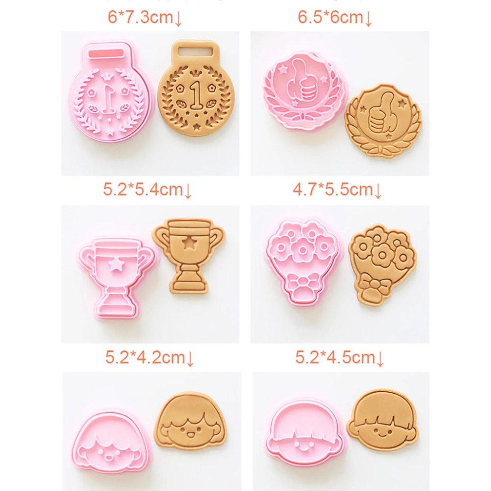 Medals Trophies Cookie Cutters - Kitchen Baking Utensil recension och pris